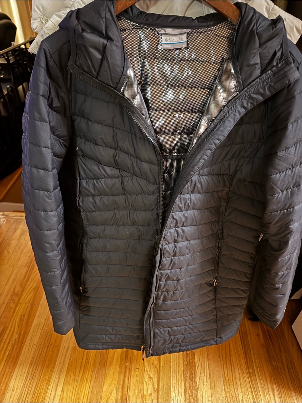 Columbia Women’s Black Packable Insulated Hooded Jacket